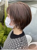 首元スッキリショートスタイル