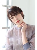 小顔ショートボブ/30代40代50代