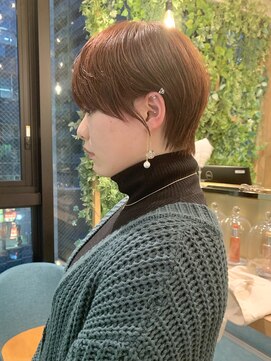ロンドフルール 大宮東口(Lond fleur) Lond fleur林 アースカラー似合わせカットマッシュショート