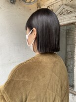 ロイジー(roijir)&nbsp;【表参道　roijir】切りっぱなしボブ×アッシュブラウン