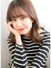前髪クオライン縮毛矯正+カット+COTA i CARE Tr付