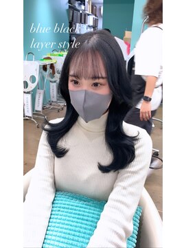 リーホリエ(Lee Horie) ブルーブラック