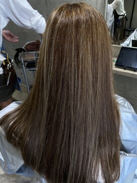 エイト 上野店(EIGHT ueno) さりげなく可愛いハイライト