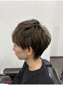 ツイストスパイラルパーマセンターパート<理容室>川口鳩ヶ谷65