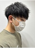 ツイストスパイラルパーママッシュメンズパーマ波巻きパーマ