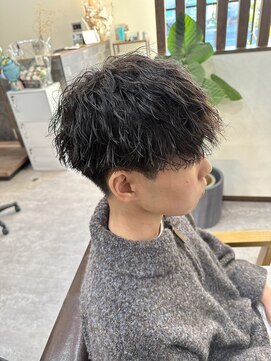 ウォルク(WOLK) 縦落ちツイストスパイラル/縦落ちウェーブ/メンズカット