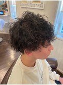 スパイラルパーマ