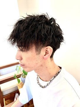 リシェールグリーン 越谷花田店(RICHAIR GREEN) マッシュパーマ/ウルフ/アッシュブラック/カルマパーマ