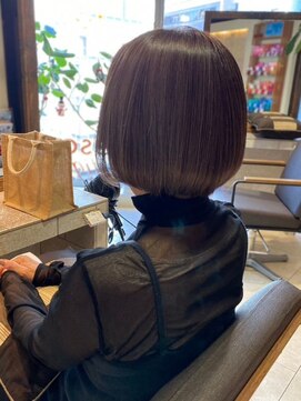ヘアリゾート粋 ティガ 池袋店(tiga) ボブ/ストレート/ナチュラルブラウン