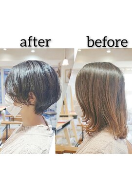 ラボヌールヘアーリアン 川越店(La Bonheur hair Lien) 耳かけショート☆