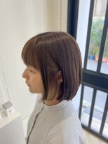 ヒカリス 中崎店(HIKARIS)&nbsp;大人ボブ◇インナーカラー◇オイルカラー