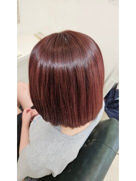 ネクサス NEXUS パつんとボブ　暖色ダメージレスカラー