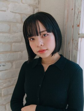 サロン ド ウィズ 西船橋店(Salon de With) ぱつんとボブ