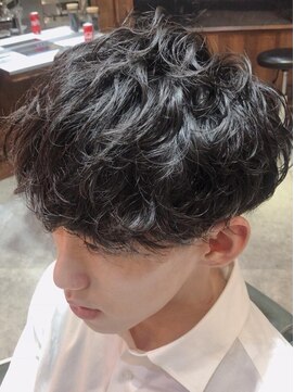 エイトメン 池袋東口店(EIGHT MEN) スパイラルパーマッシュ