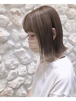 モアナバイヘッドライト 浦添店(Moana by HEADLIGHT)&nbsp;Moana【浦添】#外はねボブ#ハイライト#ミルクティー#髪質改善