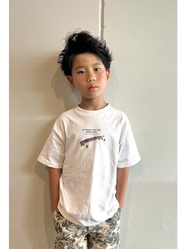 ルーツ ヘア デザイン(roots hair design) 西区新町美容室★roots★キッズカット★キッズパーマ