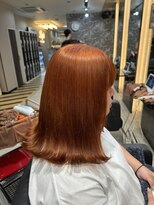 ラピス 大阪アメ村店(Lapis)&nbsp;秋冬でもピッタりオレンジブラウン