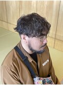 波巻きスパイラルパーマツイストスパイラルパーマシャドウパーマ