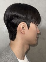 韓国シースルーマッシュカルマパーマダウンパーマ