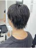 ◎ ナチュラルマッシュ/センターパート似合わせ/アイブロウ