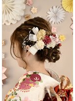 プリーズヘア(Please hair)&nbsp;成人式ヘアアレンジ　成人式ヘアセット