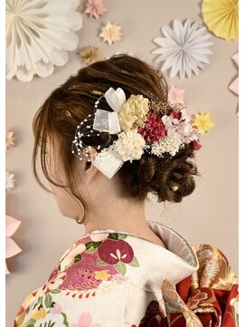 プリーズヘア(Please hair) 成人式ヘアアレンジ　成人式ヘアセット