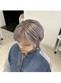 ブリーチオンカラー