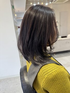 サンクチュアリー ウィズ コネクト(Sanctuary with connect) 大人ブラウン×レイヤーカット