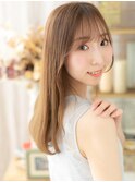ハイライトカラー抜け感小顔エアストレートh3北浦和20代30代40代