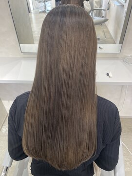 ユニック コウベ(unique KOBE) 髪質改善カラー×グレージュ