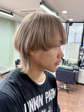 イブヘアー(eve hair) ☆マッシュウルフ/ベージュカラー