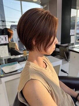 ハピネス 西大寺店(Happiness) 【30代・40代奈良】まとまり艶ショートボブ/髪質改善／うるは
