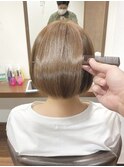 【ALBAさわ】ツヤ髪ボブ
