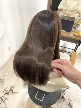 美髪専門サロン バイ マイル(美髪専門サロン by mile) 【髪質改善カラー】ブラウンアッシュ