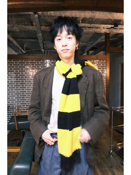 ソーレ(sole) yosukeメンズショート前髪下ろし刈り上げなしショート名古屋