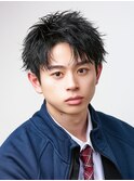 透明感カラー×爽やか束感ショート