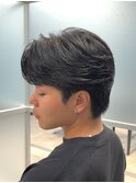 【Zina】メンズ/韓国/センターパート/縮毛矯正/福岡/天神/大名