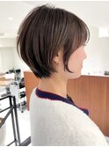 大人ショートヘア/ハイライトカラー/イルミナカラー[国分寺]