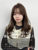 アマトウキョウ アユンチェ(AMA TOKYO×AYUNCHE) 韓国スタイル/ナチュラルくびれへア_くびれ巻き_レイヤーカット