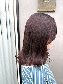 フィンチ(Finch)の写真/高いカット技術で、再現性の高いスタイルを実現します。忙しい朝も簡単にスタイリングできる♪