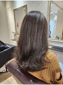 カーキグレージュ　20代30代髪質改善大人キレイ大人可愛い