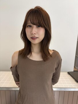 シクネ 新潟駅 万代(SHICUNE) ミホ＊ボブから伸ばしてる方に！