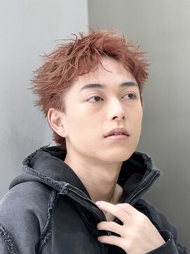 フィフス 天神大名(fifth) 天神大名スパイキーパーマメンズカットスパイキーショート30代