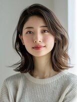 トリッカ 代官山(tricca)&nbsp;ミディアムボブ/ブラウンベージュ/ナチュラルレイヤー