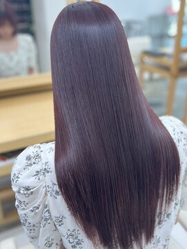 ソラ 広尾店(SORA) ピンクブラウン/髪質改善ストレート/美髪矯正