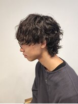 ニアウ 伊勢崎連取店(Niau)&nbsp;マッシュウルフ波巻きツイストスパイラルパーマ