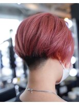 シャロン(SHARON) 【SHARON原宿】ハンサムショート×チェリーピンク