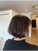 ラフなのにおしゃれ*大人のコンパクトボブ