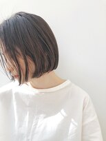 エンス 銀座(Ence)&nbsp;韓国顔周り/スモーキーカラー/ダークブラウン/髪質改善//銀座