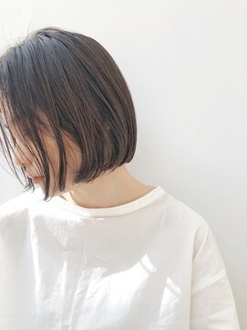 エンス 銀座(Ence) 丸みショートボブ/レイヤー/20代30代40代50代/前髪/銀座